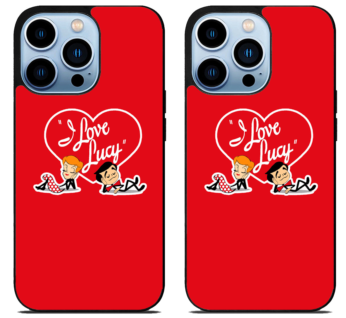 I Love Lucy Red iPhone 15 Pro | iPhone 15 Pro Max Case