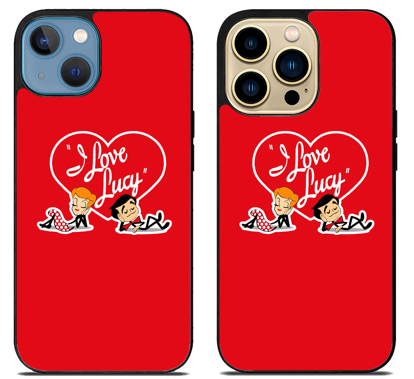 I Love Lucy Red iPhone 14 | 14 Plus | 14 Pro | 14 Pro Max Case