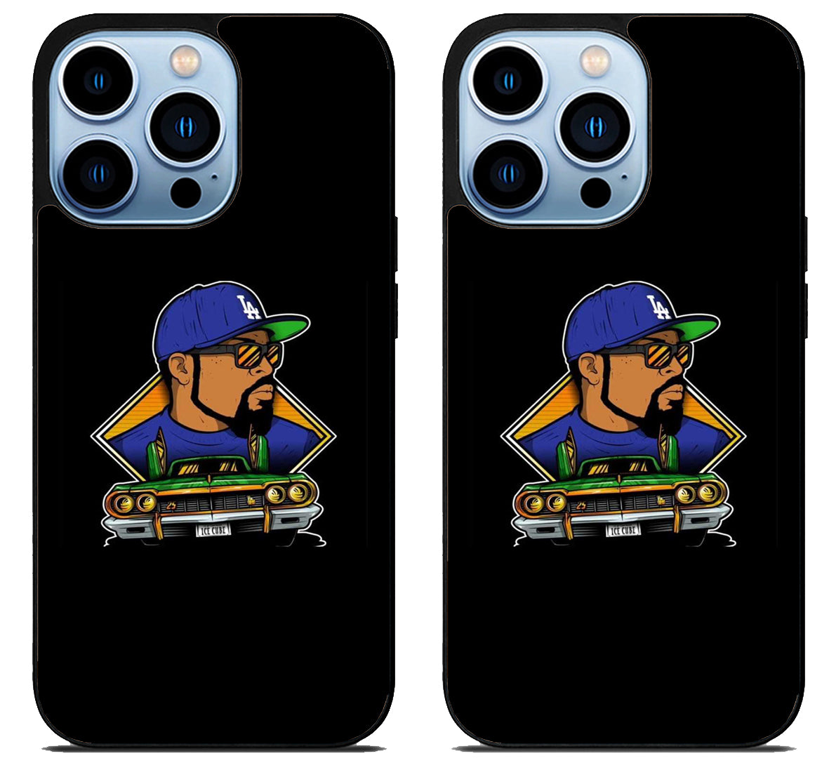 Ice Cube Artwork iPhone 15 Pro | iPhone 15 Pro Max Case