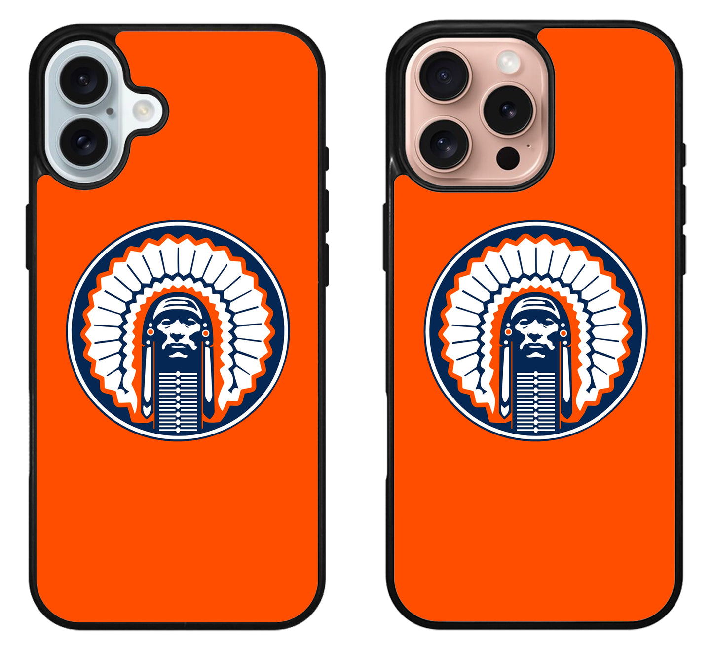 Illinois Fighting Chief Illini Cover iPhone 16 | 16 Plus | 16 Pro | 16 Pro Max Case