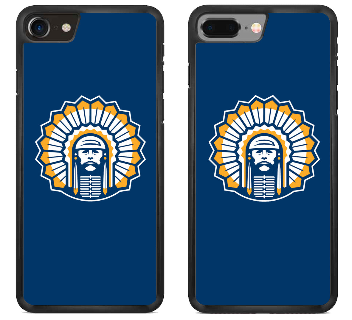 Illinois Fighting Chief Illini Logo Cover iPhone 8 | 8 Plus Case