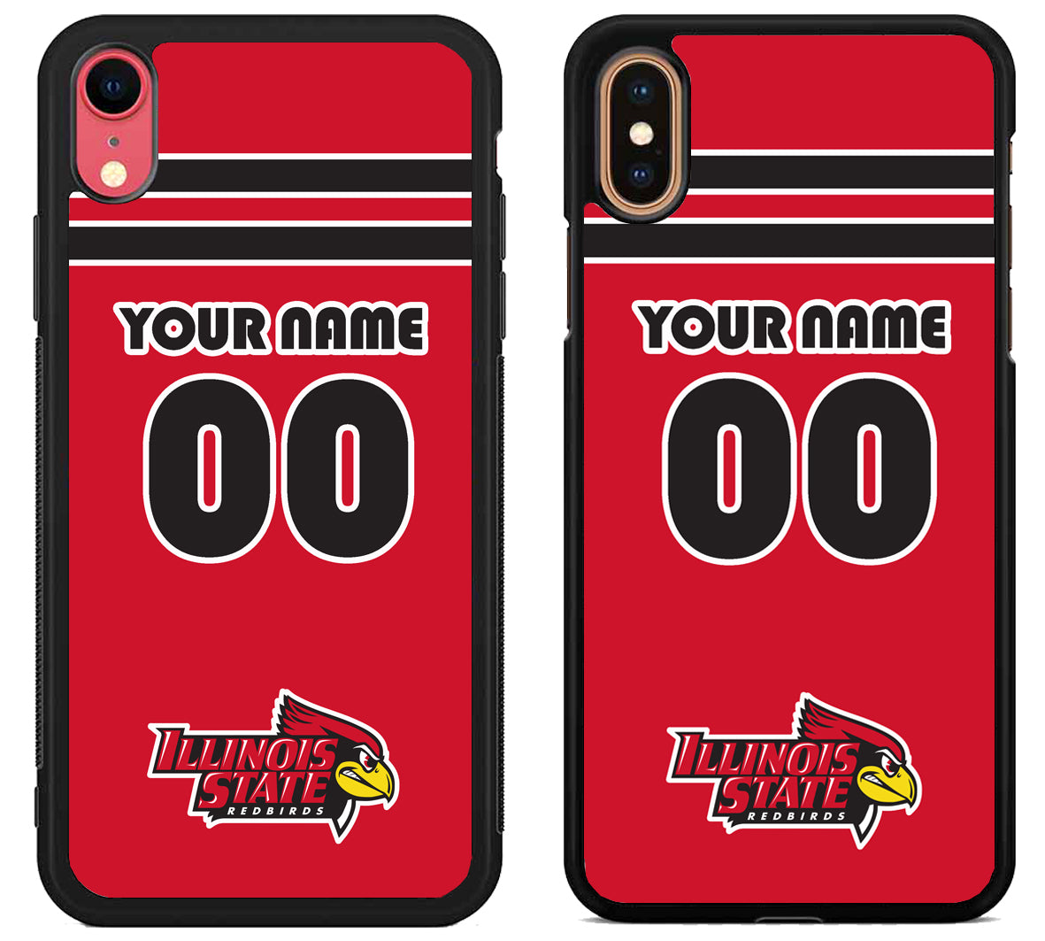 Custom Personalized Illinois State Redbirds iPhone X | Xs | Xr | Xs Max Case