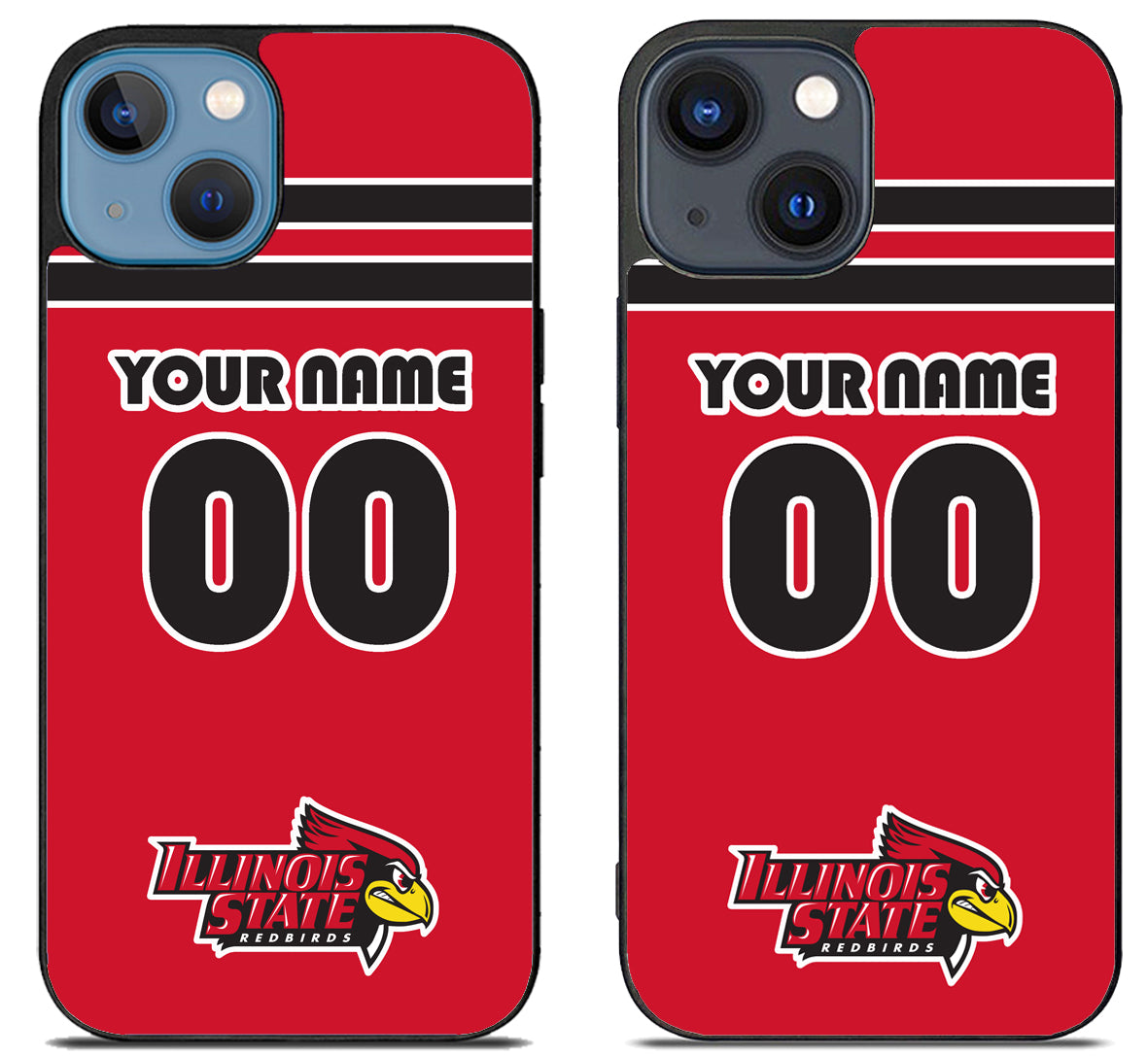 Custom Personalized Illinois State Redbirds iPhone 15 | iPhone 15 Plus Case