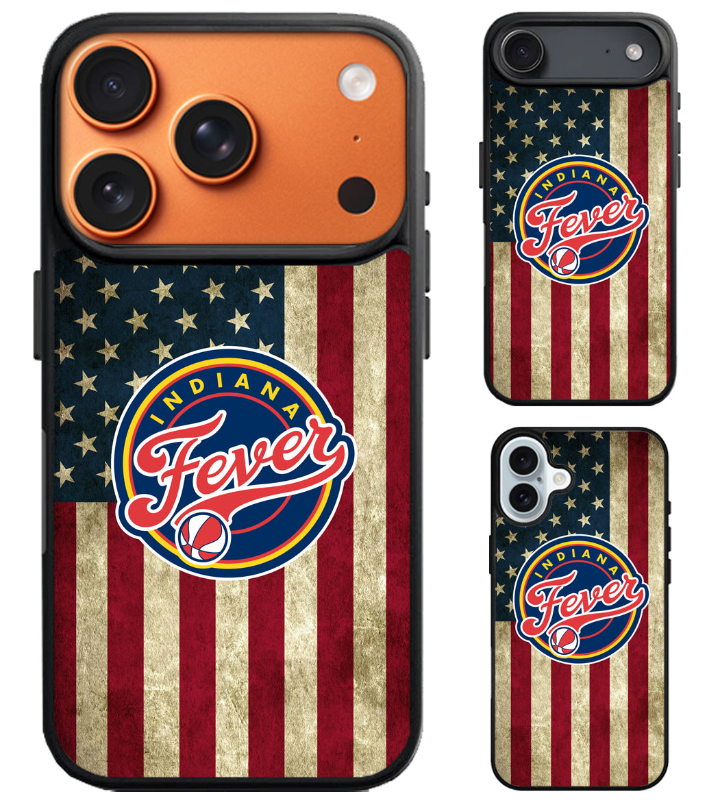Indiana Fever Flag iPhone Air | iPhone 17 | 17 Pro | 17 Pro Max Case