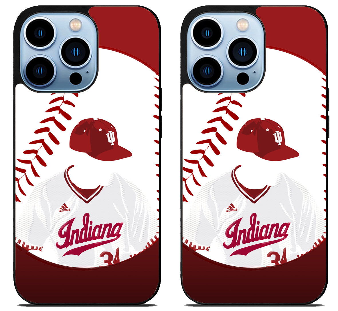 Indiana Hoosier Baseball iPhone 15 Pro | iPhone 15 Pro Max Case