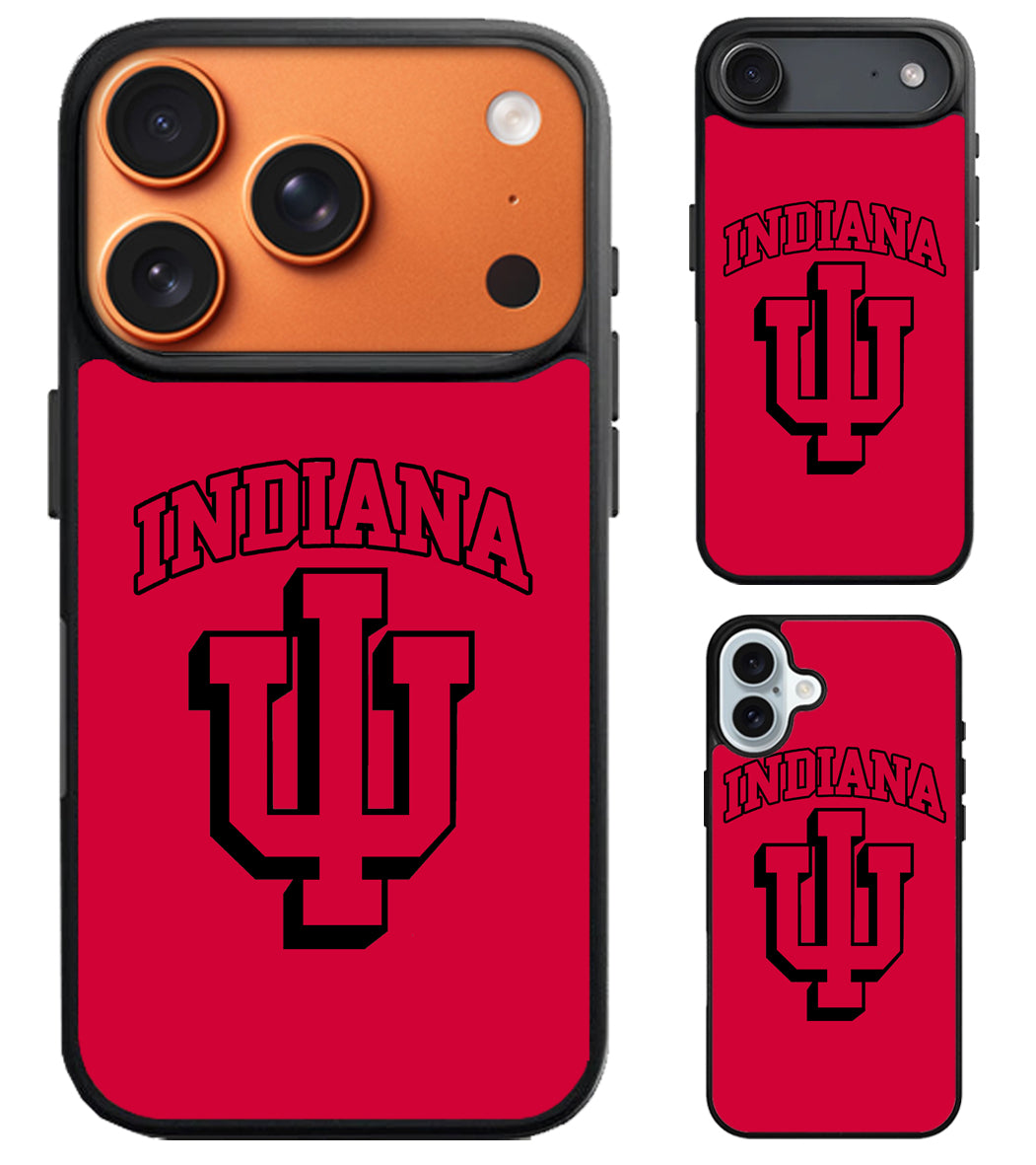 Indiana Hoosiers Logo iPhone Air | iPhone 17 | 17 Pro | 17 Pro Max Case