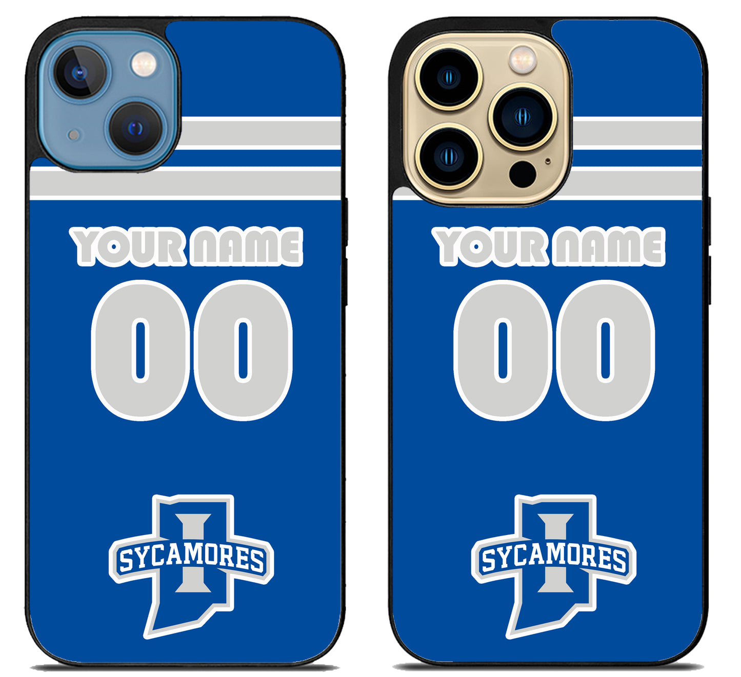 Custom Personalized Indiana State Sycamores iPhone 14 | 14 Plus | 14 Pro | 14 Pro Max Case