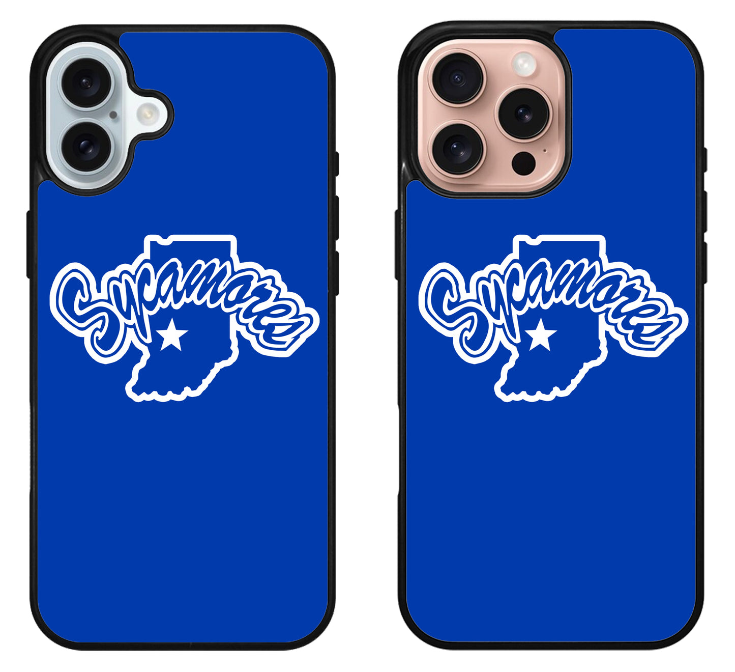 Indiana State Sycamores Blue iPhone 16 | 16 Plus | 16 Pro | 16 Pro Max Case