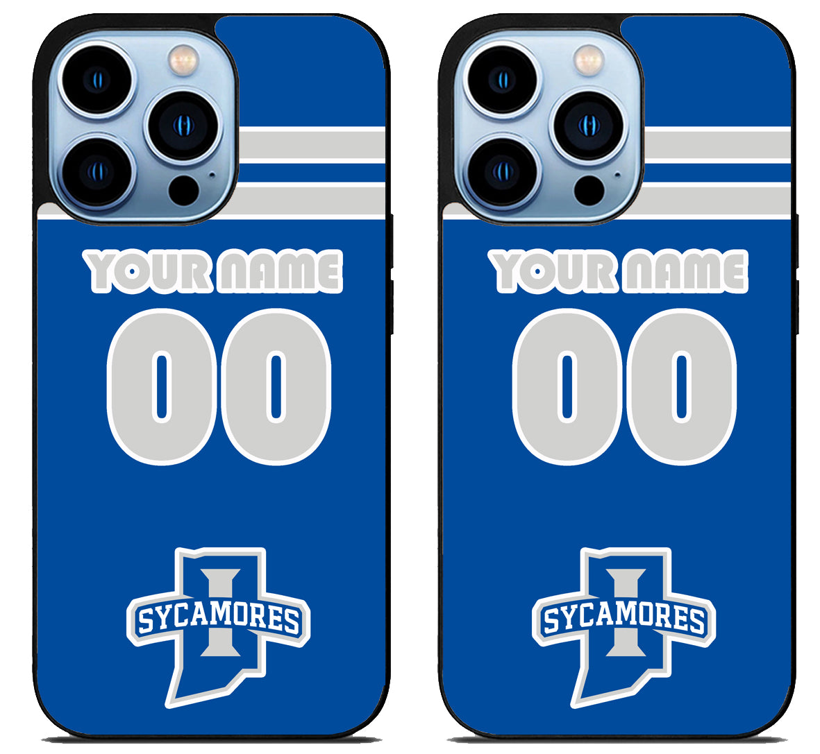Custom Personalized Indiana State Sycamores iPhone 15 Pro | iPhone 15 Pro Max Case