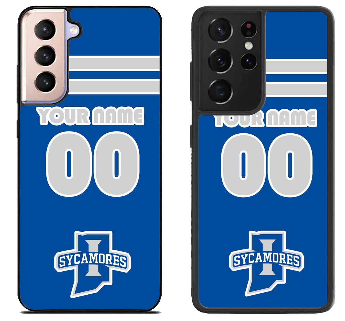 Custom Personalized Indiana State Sycamores Samsung Galaxy S21 | S21 FE | S21+ | S21 Ultra Case
