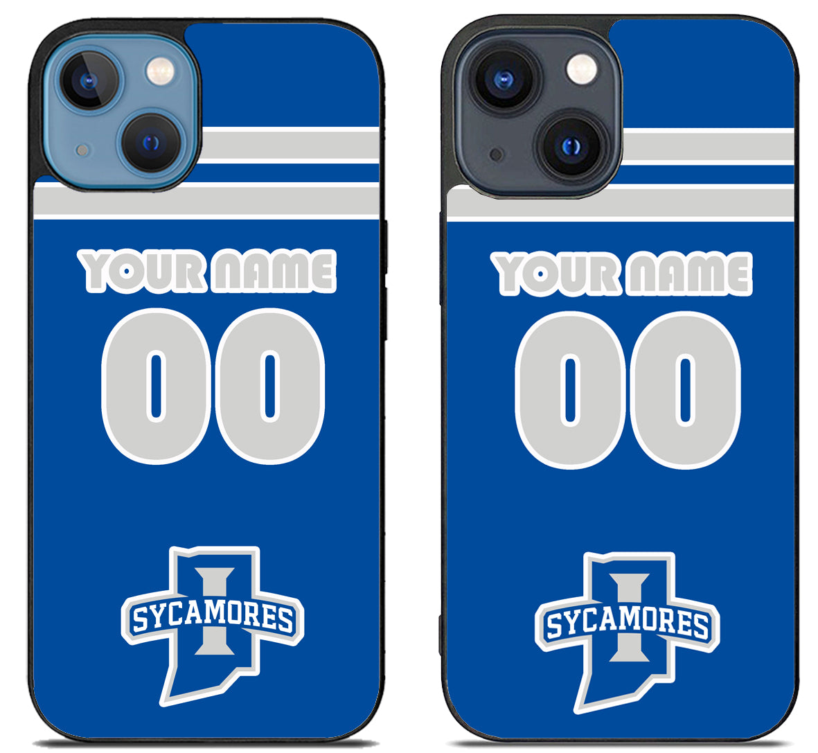Custom Personalized Indiana State Sycamores iPhone 15 | iPhone 15 Plus Case