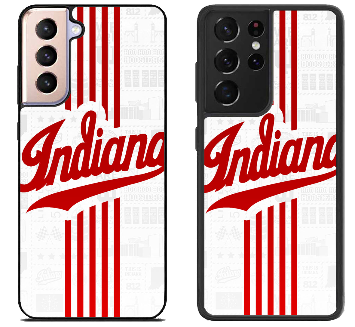 Indiana University Athletics Logo Samsung Galaxy S21 | S21 FE | S21+ | S21 Ultra Case