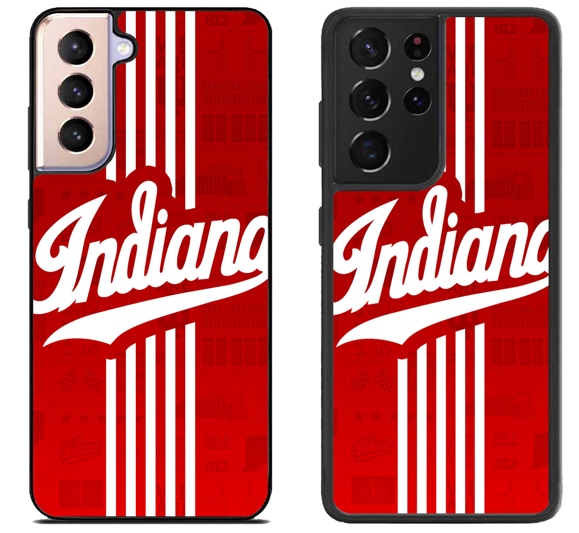 Indiana University Athletics Red Samsung Galaxy S21 | S21 FE | S21+ | S21 Ultra Case