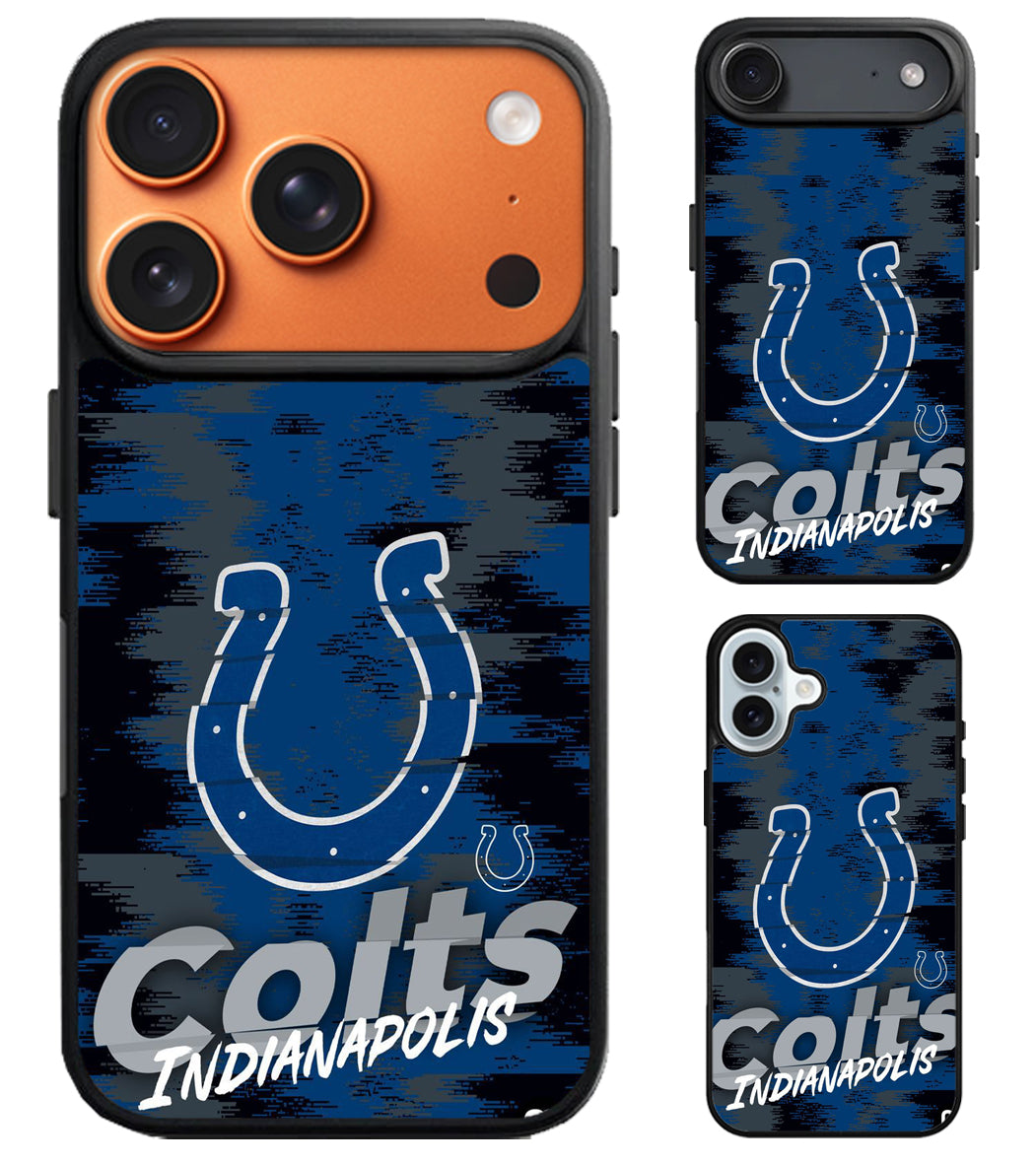 Indianapolis Colts Colorfull iPhone Air | iPhone 17 | 17 Pro | 17 Pro Max Case
