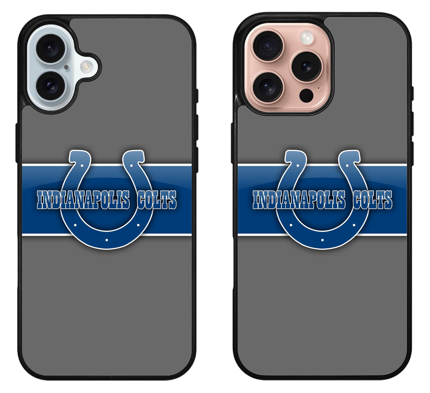 Indianapolis Colts Logo Stripe iPhone 16 | 16 Plus | 16 Pro | 16 Pro Max Case
