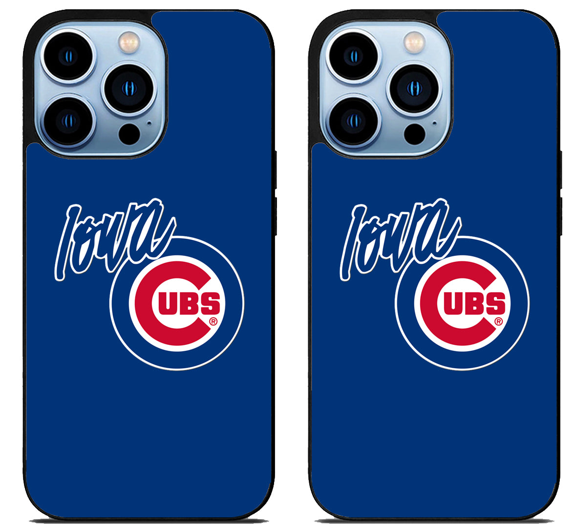 Iowa Cubs Logo Blue iPhone 15 Pro | iPhone 15 Pro Max Case