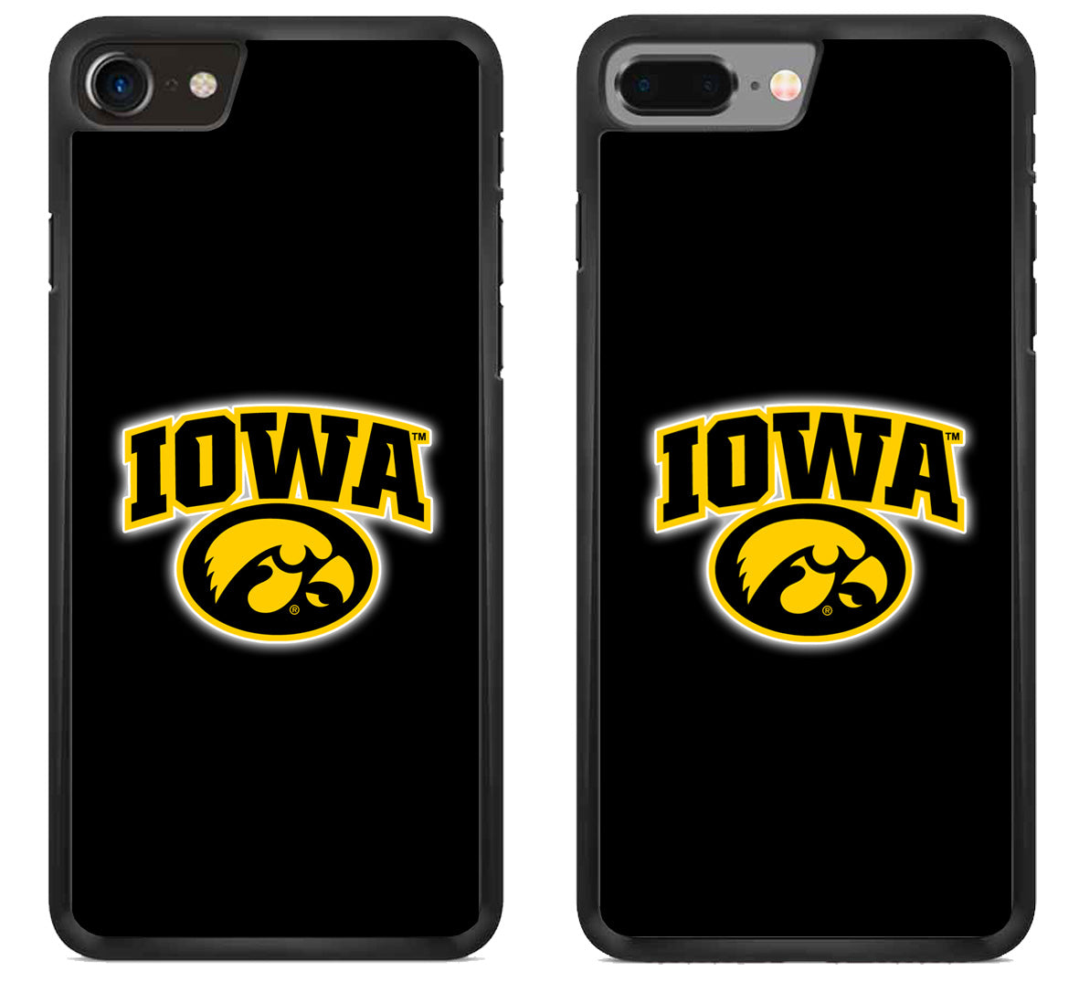 Iowa Hawkeyes Black iPhone 8 | 8 Plus Case