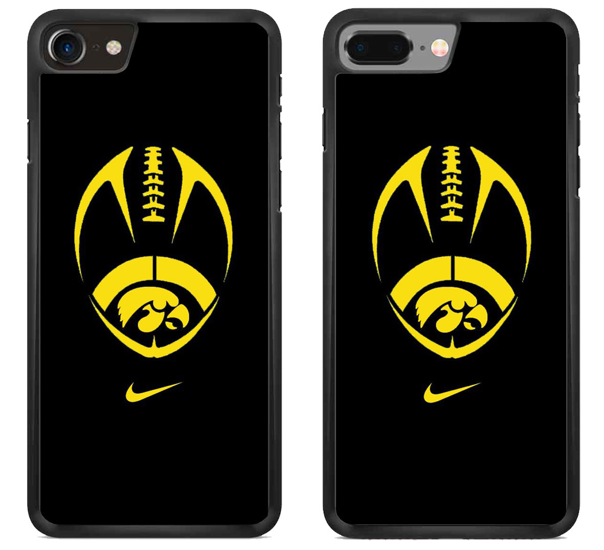 Iowa Hawkeyes Logo Football iPhone 8 | 8 Plus Case