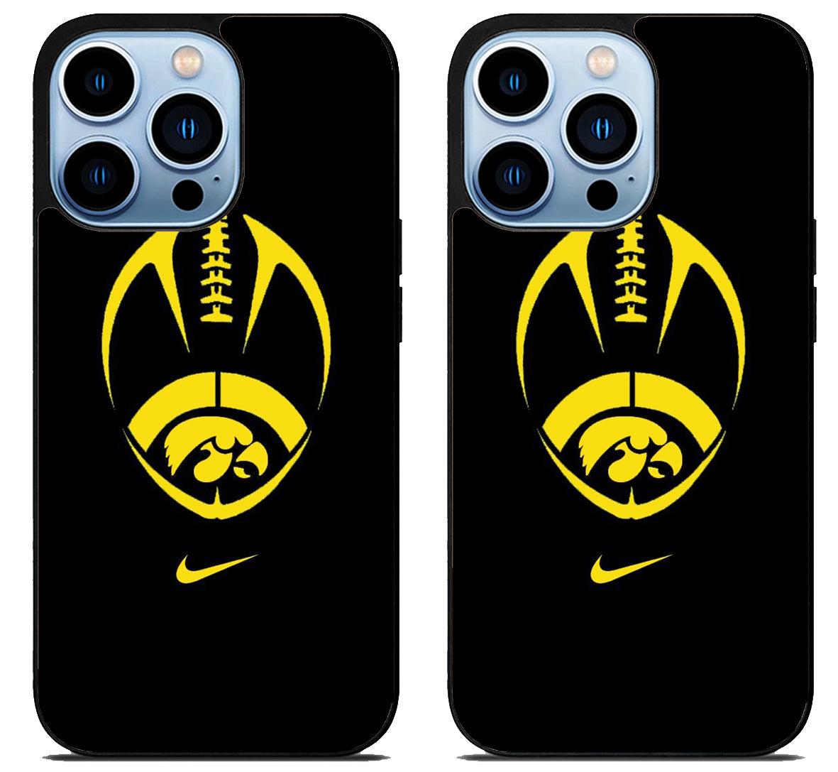 Iowa Hawkeyes Football iPhone 15 Pro | iPhone 15 Pro Max Case