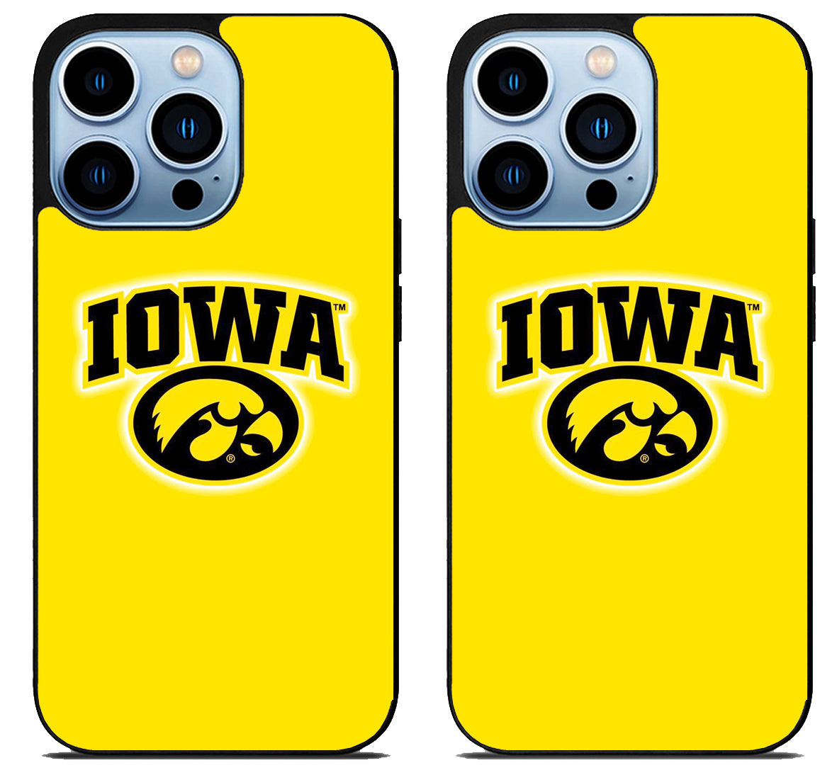 Iowa Hawkeyes Stylish iPhone 15 Pro | iPhone 15 Pro Max Case