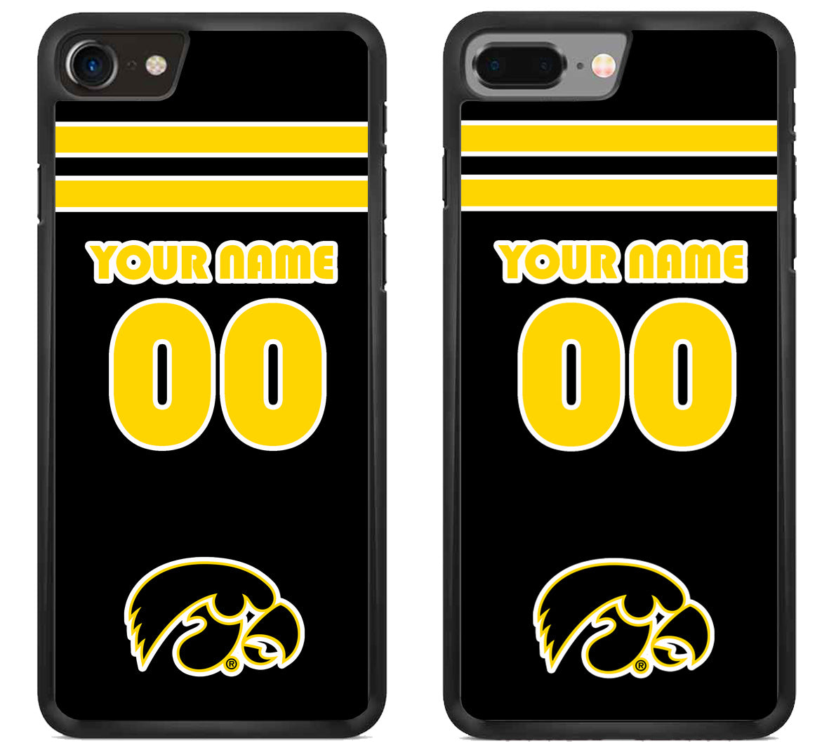 Custom Personalized Iowa Hawkeyes iPhone 8 | 8 Plus Case