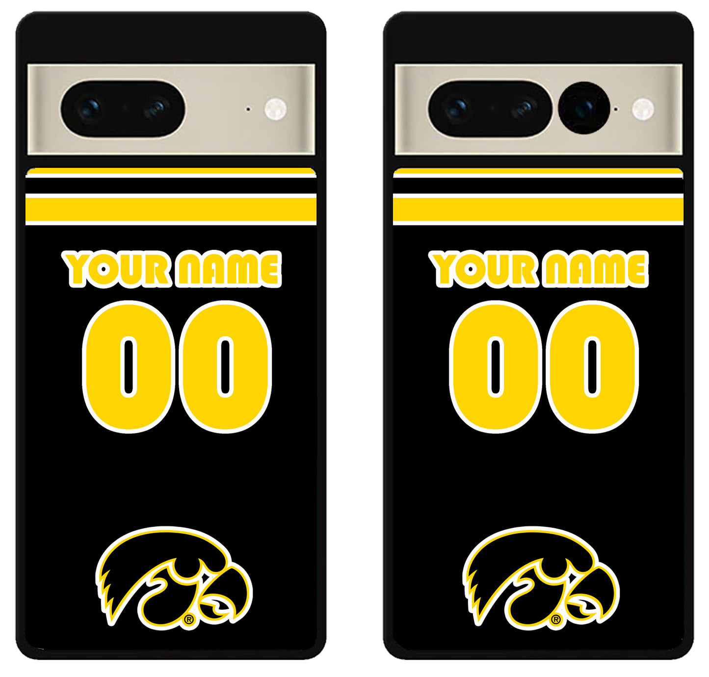 Custom Personalized Iowa Hawkeyes Google Pixel 7 | 7 Pro Case