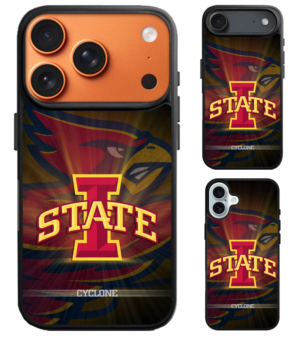 Iowa State Cyclones Background iPhone Air | iPhone 17 | 17 Pro | 17 Pro Max Case
