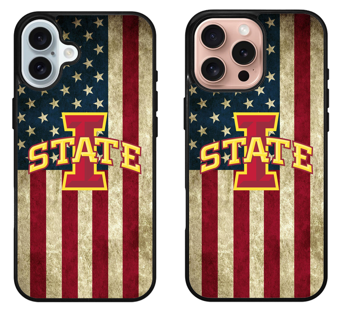 Iowa State Cyclones Flag iPhone 16 | 16 Plus | 16 Pro | 16 Pro Max Case