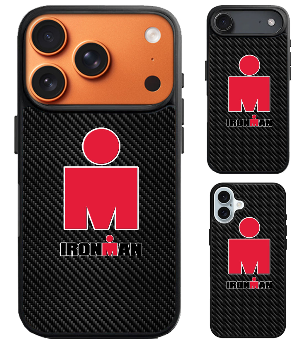 Ironman Triathlon Carbon iPhone Air | iPhone 17 | 17 Pro | 17 Pro Max Case