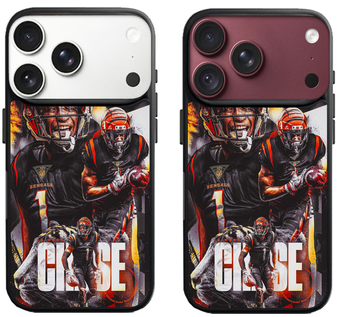 Ja'Marr Chase Cincinnati Bengals iPhone 18 Pro | 18 Pro Max Case