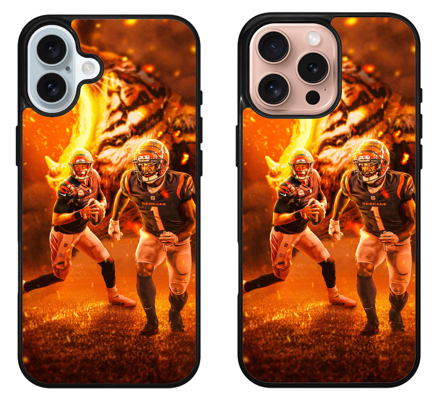Ja'marr Chase Cincinnati Bengals Cover iPhone 16 | 16 Plus | 16 Pro | 16 Pro Max Case
