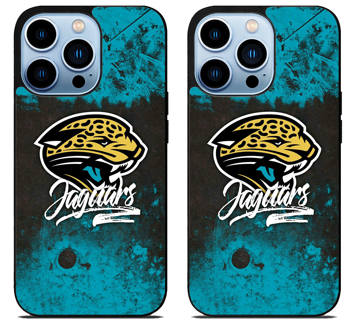 Jacksonville Jaguars Painted iPhone 15 Pro | iPhone 15 Pro Max Case