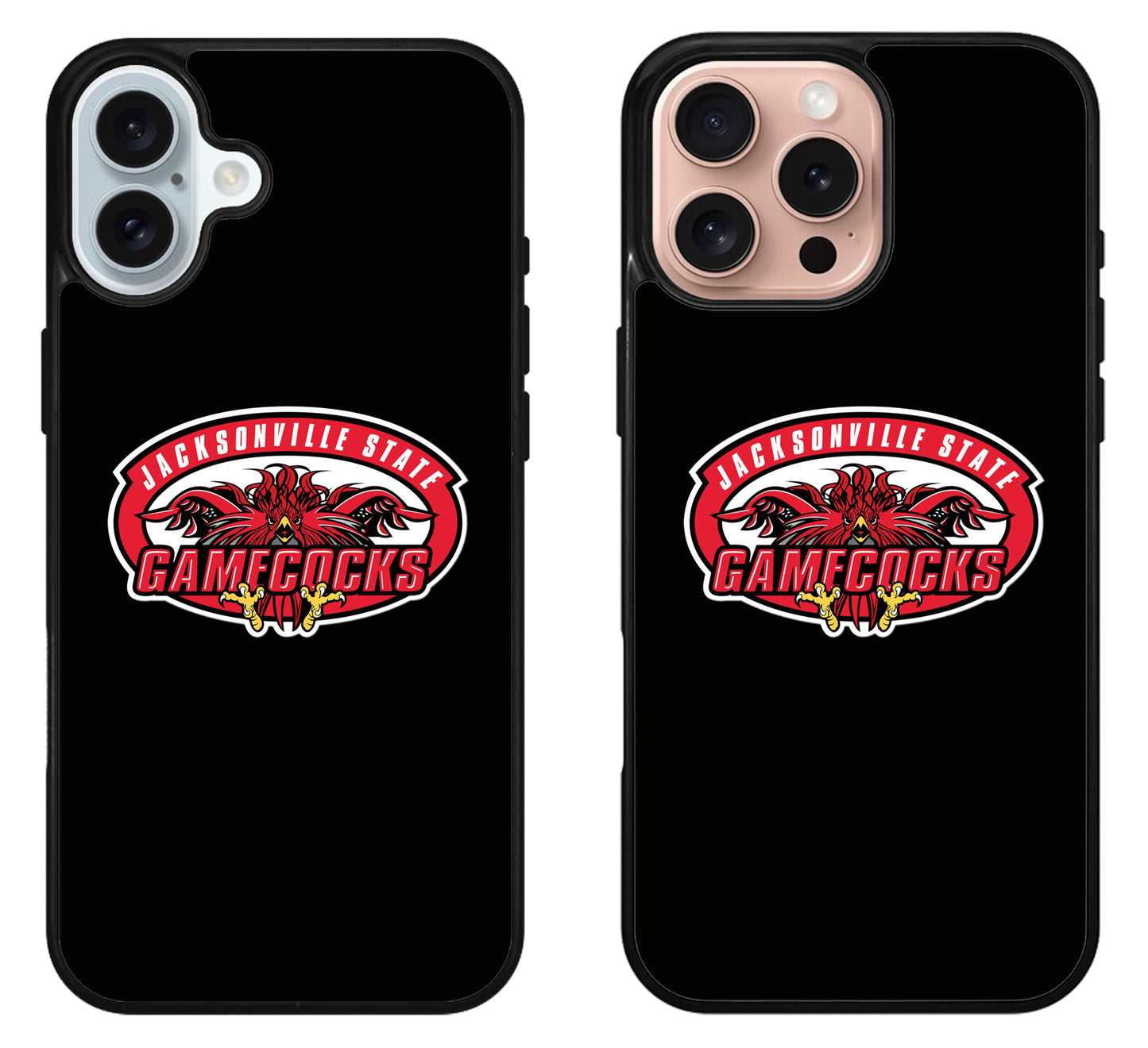 Jacksonville State Gamecocks Black iPhone 16 | 16 Plus | 16 Pro | 16 Pro Max Case