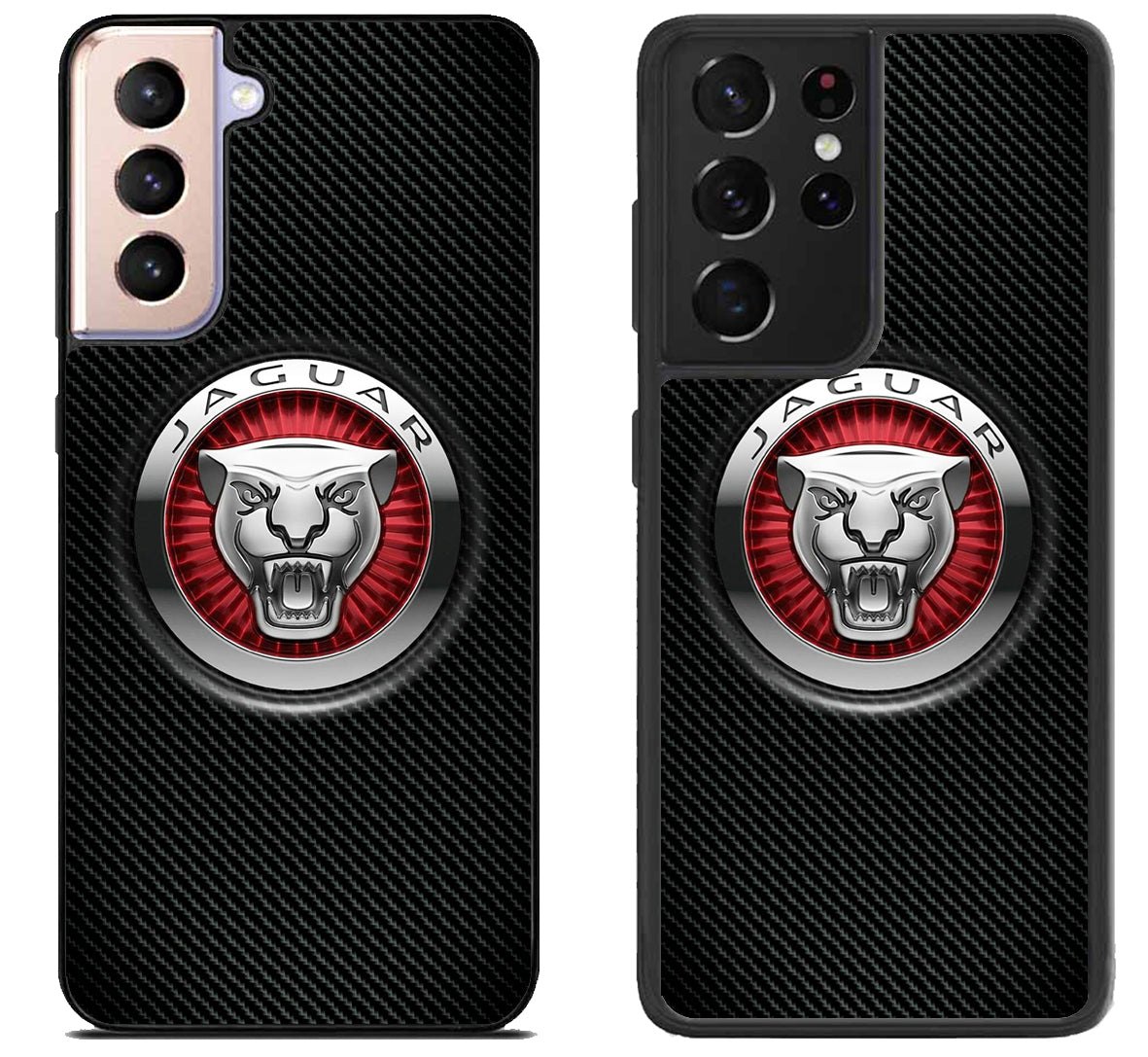 Jaguar Logo Carbon Samsung Galaxy S21 | S21 FE | S21+ | S21 Ultra Case