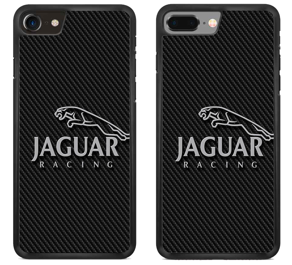 Jaguar Racing Logo Carbon iPhone 8 | 8 Plus Case