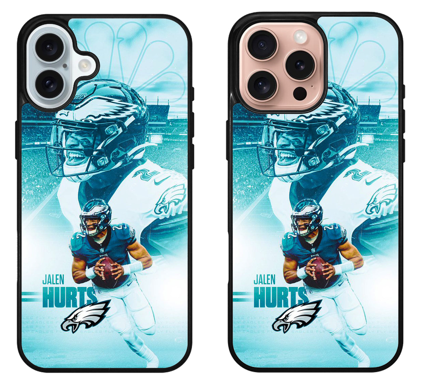 Jalen Hurts Philadelphia Eagles NFL iPhone 16 | 16 Plus | 16 Pro | 16 Pro Max Case