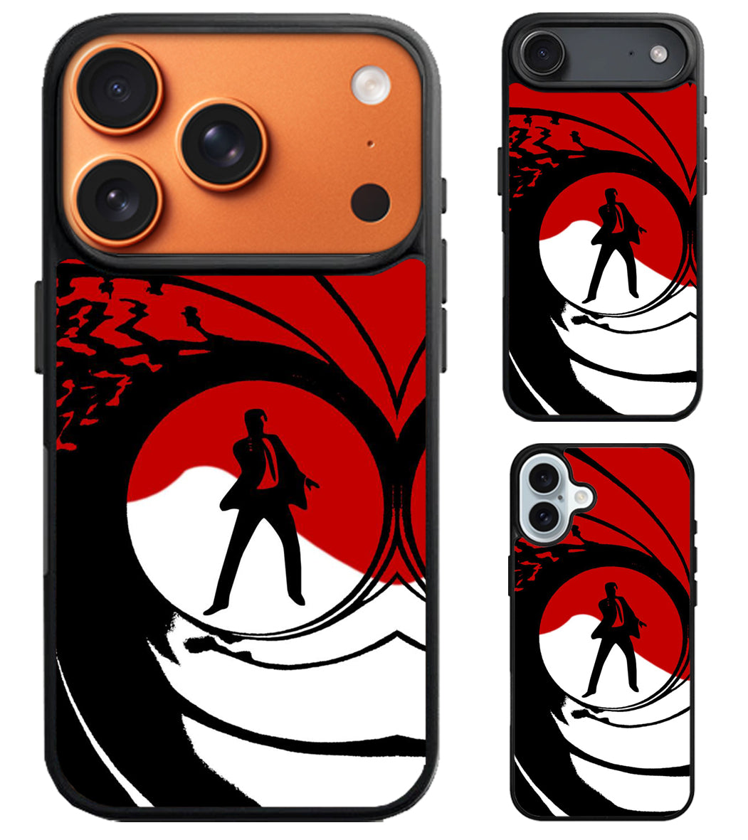 James Bond Red And White iPhone Air | iPhone 17 | 17 Pro | 17 Pro Max Case