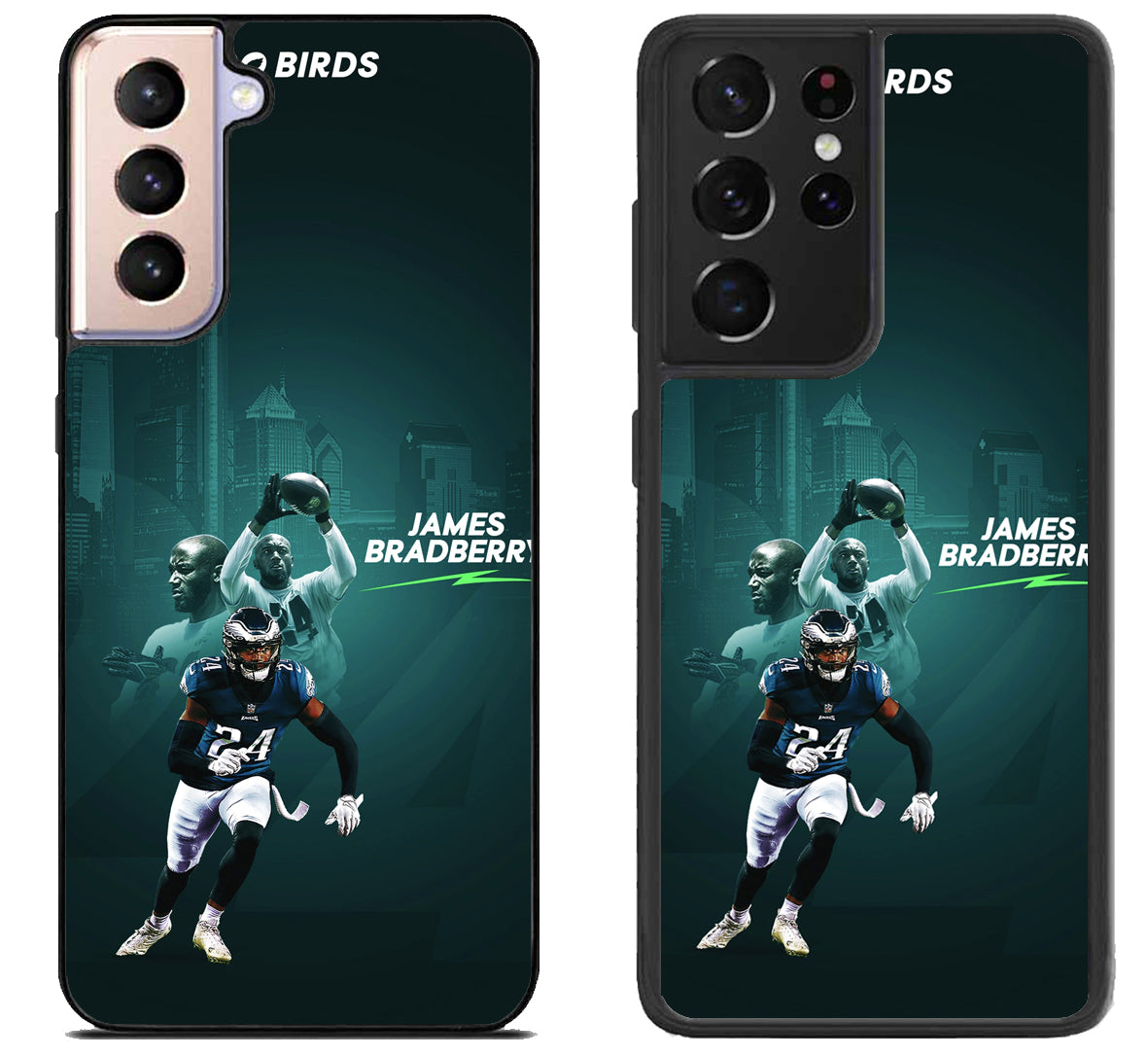 James Bradberry Philadelphia Eagles Samsung Galaxy S21 | S21 FE | S21+ | S21 Ultra Case