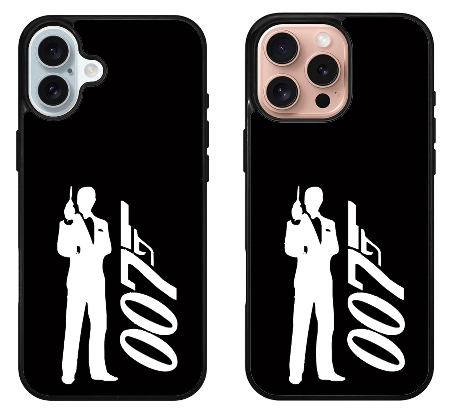 James bond 007 Black White iPhone 16 | 16 Plus | 16 Pro | 16 Pro Max Case