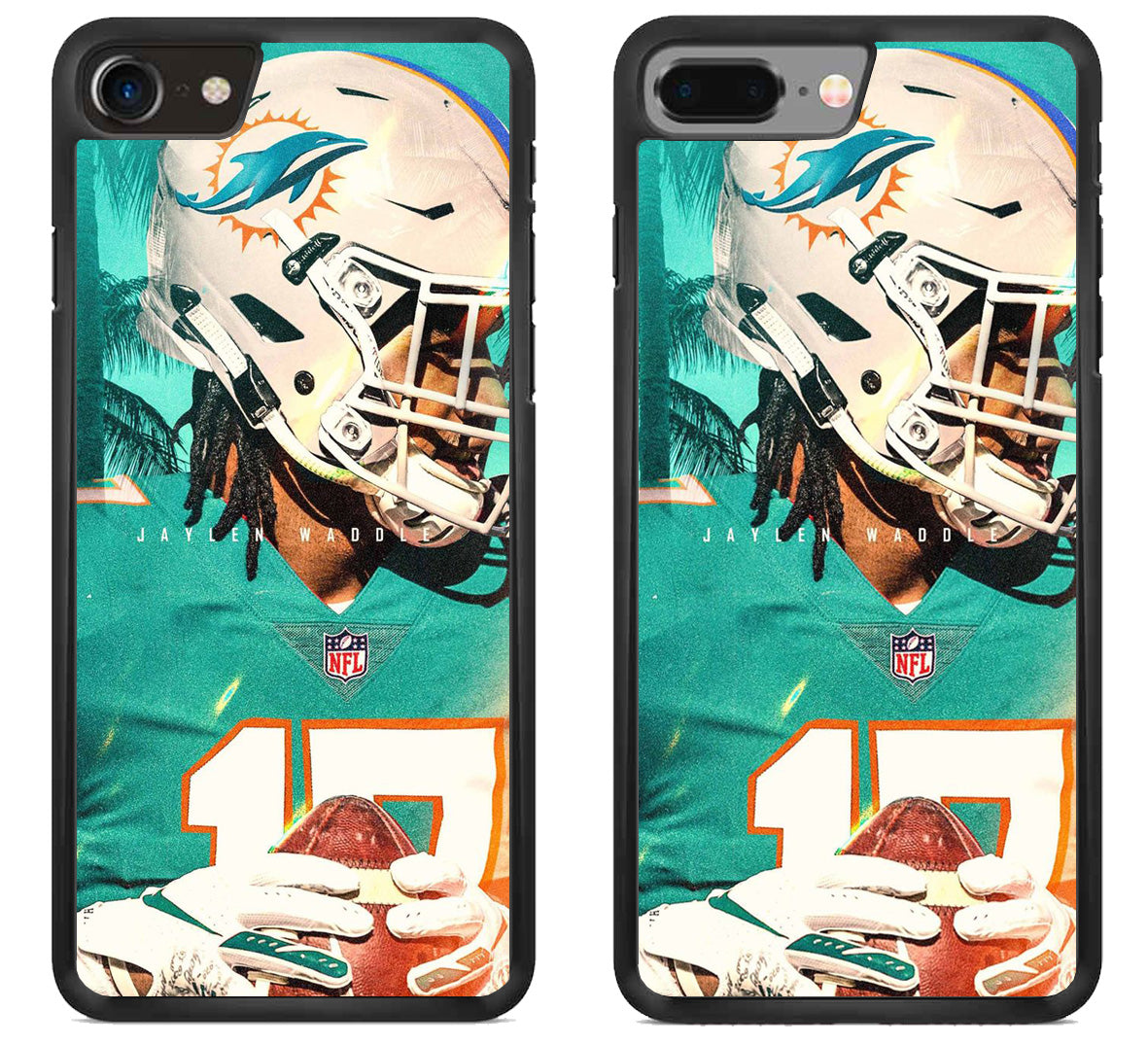 Jaylen Waddle Miami Dolphins iPhone 8 | 8 Plus Case