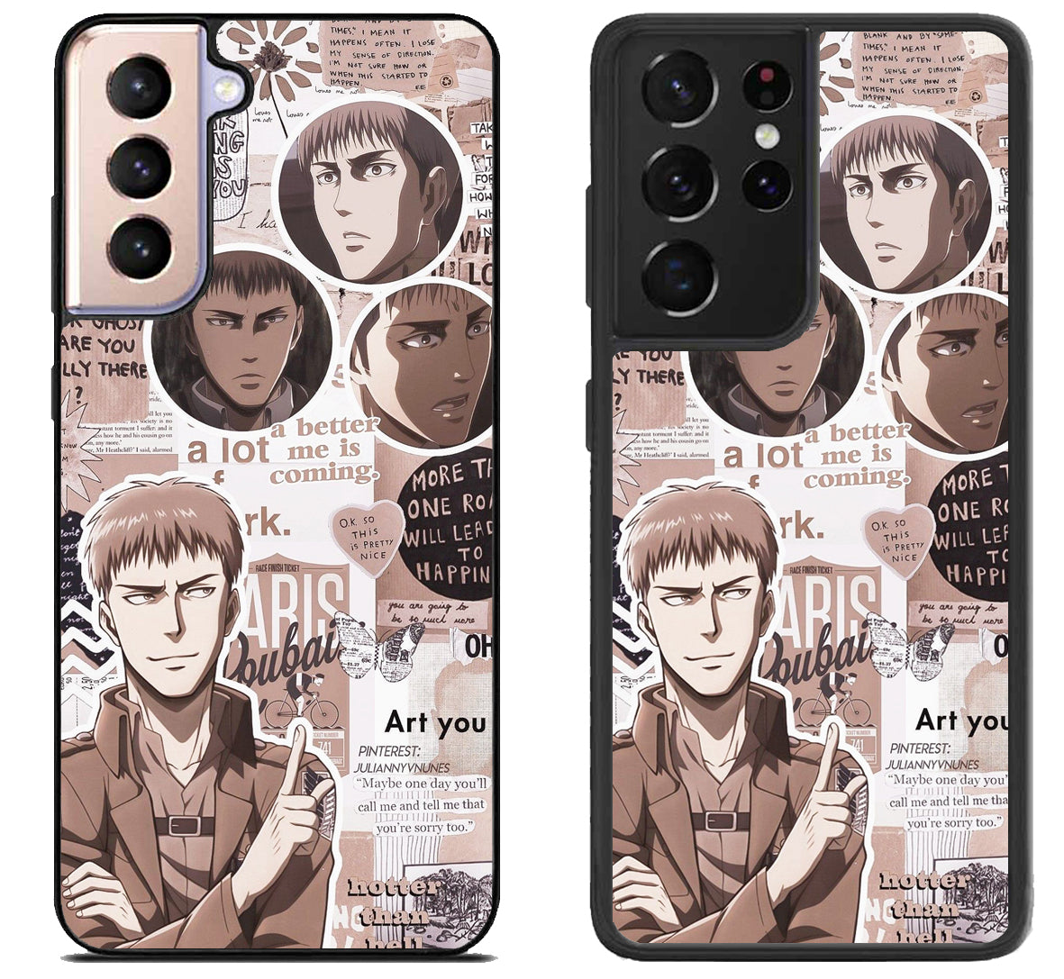 Jean Kirstein Attack on Titan Collage Samsung Galaxy S21 | S21 FE | S21+ | S21 Ultra Case