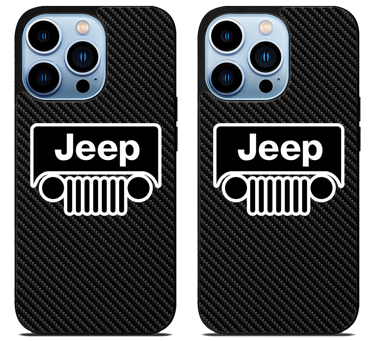 Jeep Black Carbon iPhone 15 Pro | iPhone 15 Pro Max Case