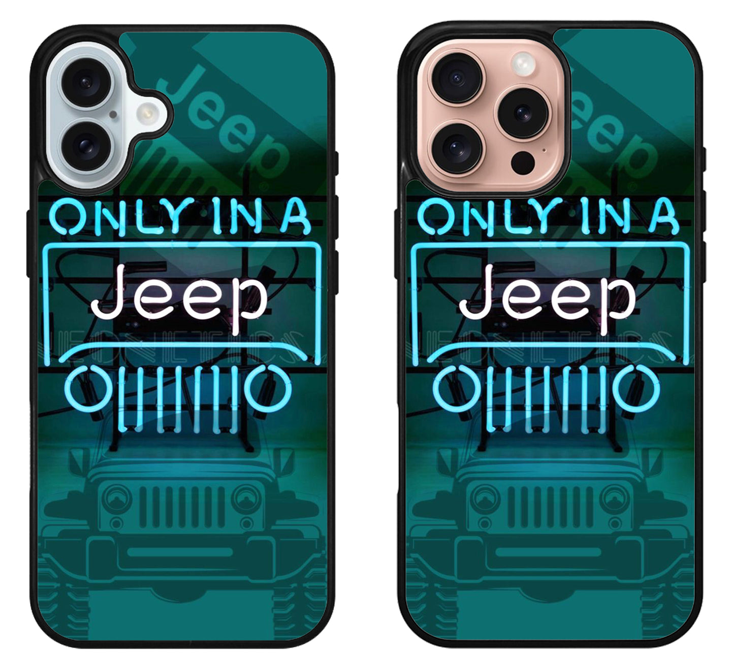Jeep Wrangler Background iPhone 16 | 16 Plus | 16 Pro | 16 Pro Max Case