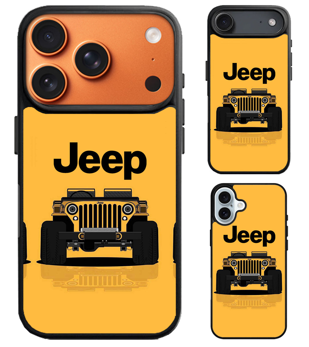 Jeep Wrangler Cover iPhone Air | iPhone 17 | 17 Pro | 17 Pro Max Case