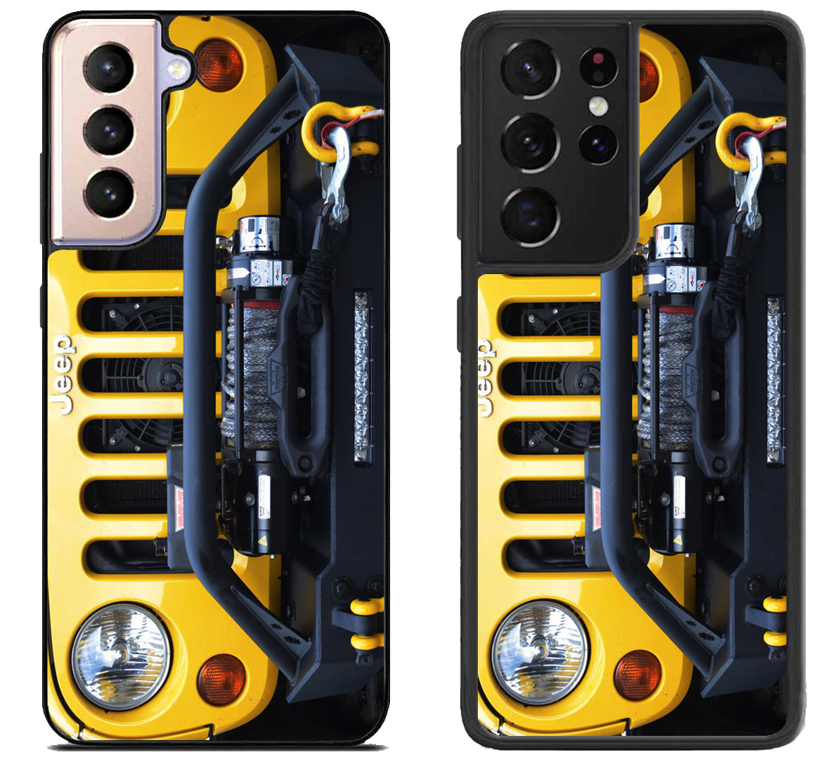 Jeep Wrangler Yellow Samsung Galaxy S21 | S21 FE | S21+ | S21 Ultra Case