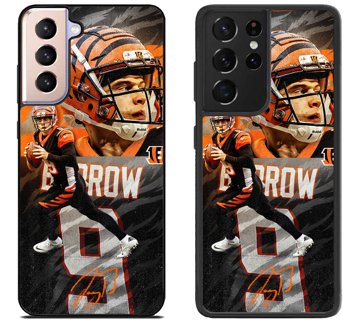 Joe Burrow Cincinnati Bengals NFL Samsung Galaxy S21 | S21 FE | S21+ | S21 Ultra Case