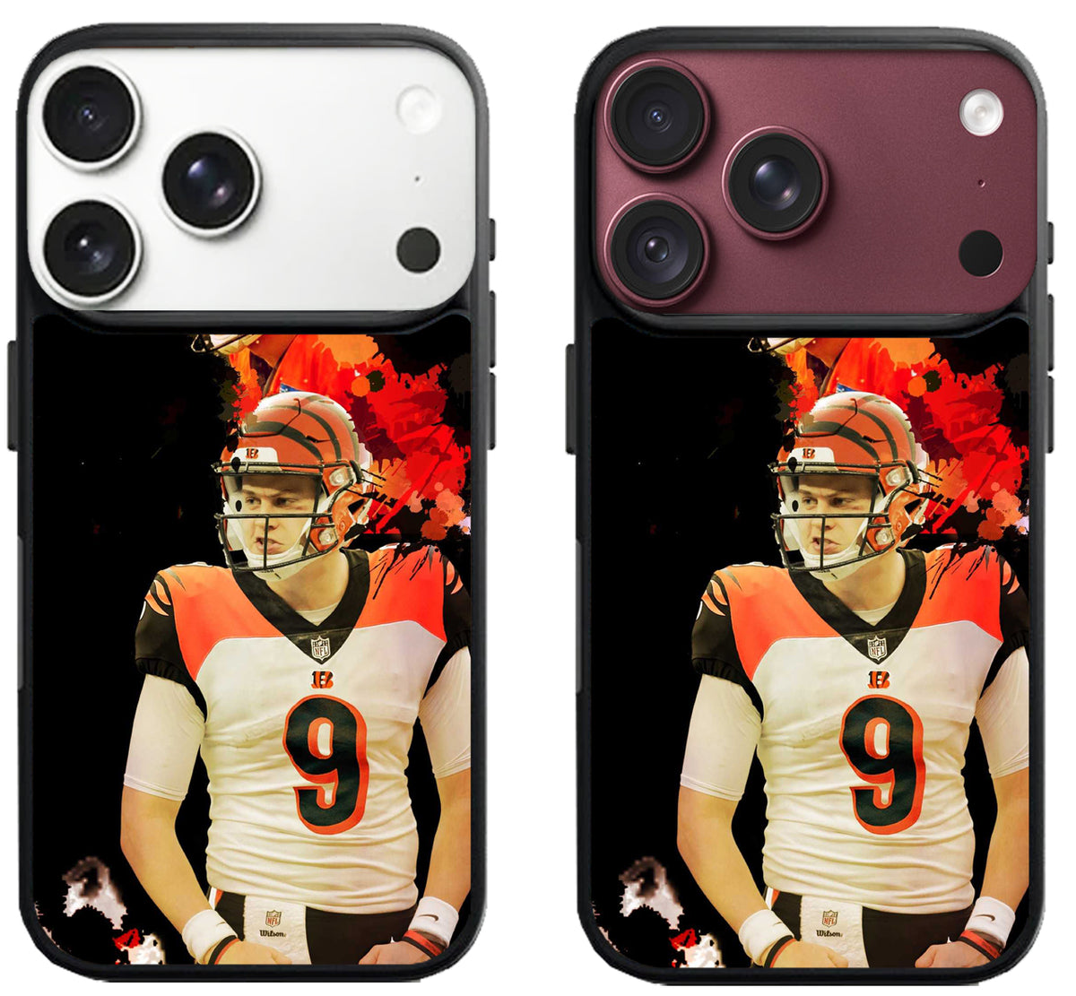 Joe Burrow Cincinnati Bengals iPhone 18 Pro | 18 Pro Max Case