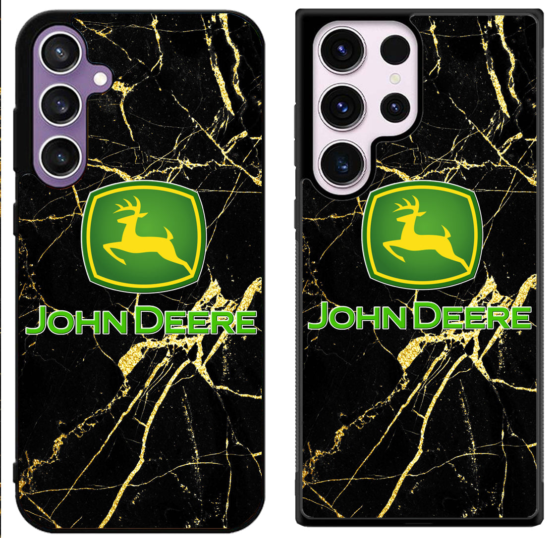 John Deere Black Marble Samsung Galaxy S24 | S24+ | S24 Ultra Case