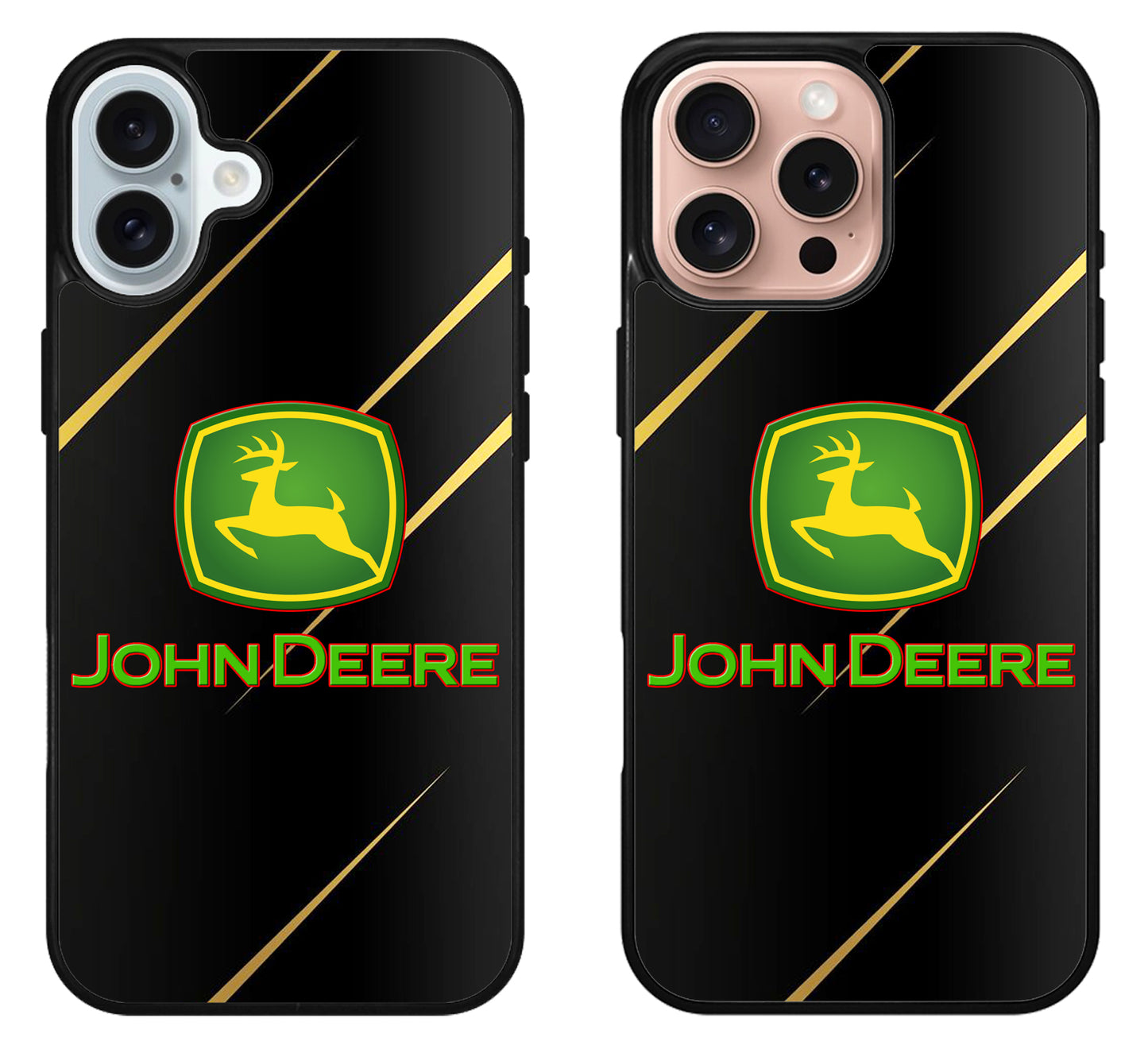 John Deere Black Metallic iPhone 16 | 16 Plus | 16 Pro | 16 Pro Max Case
