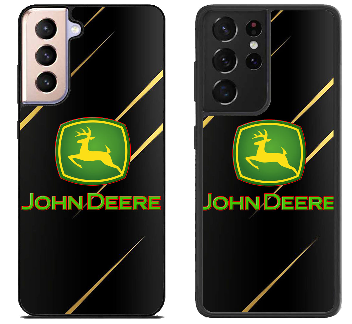 John Deere Black Metallic Samsung Galaxy S21 | S21 FE | S21+ | S21 Ultra Case